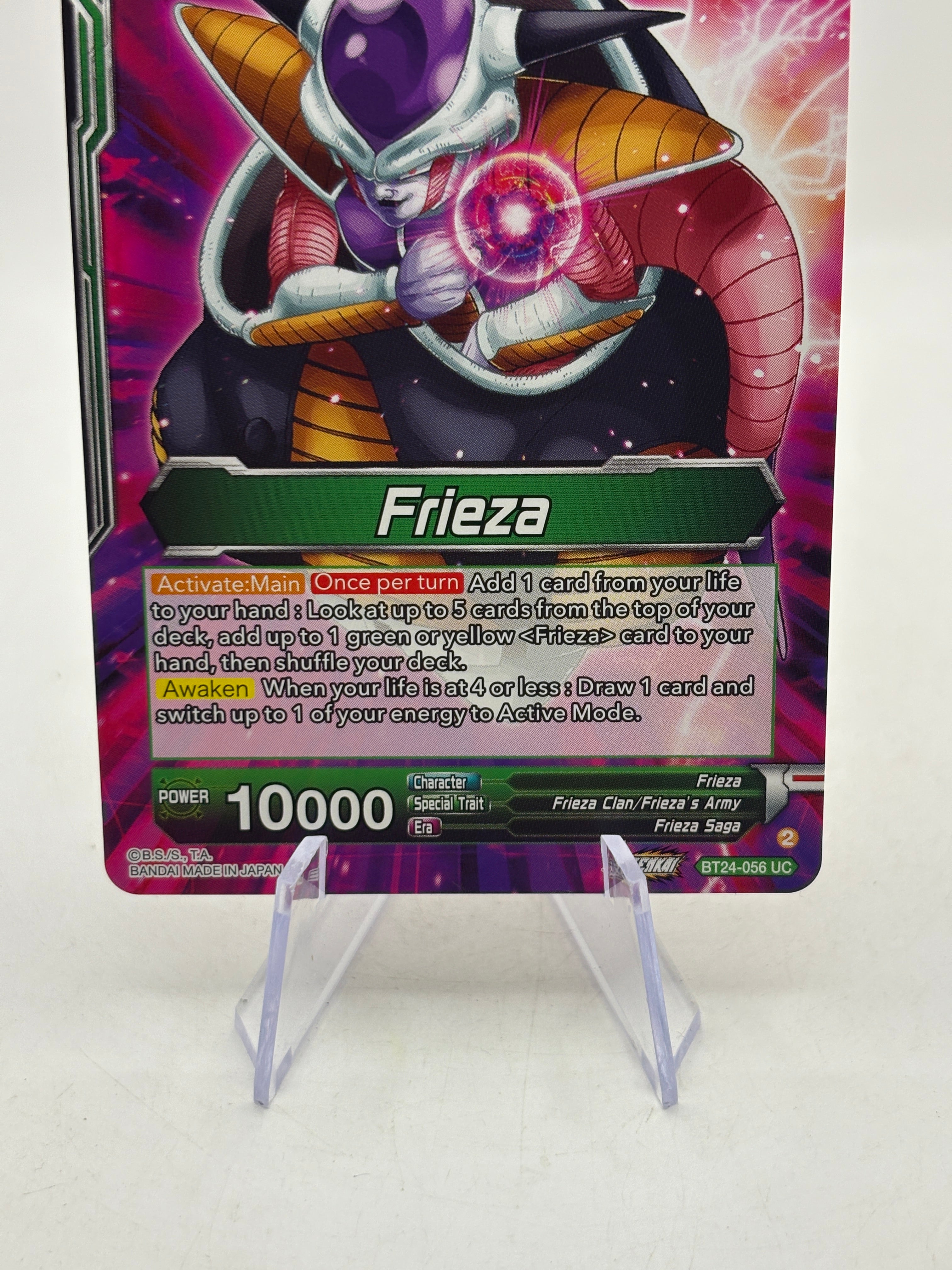 Dragon Ball Super Masters - Frieza, Scourge of Saiyans BT24-056 SLR NM, photo 4